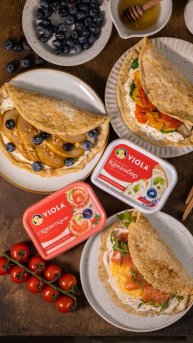 Овсяноблины с разными начинками