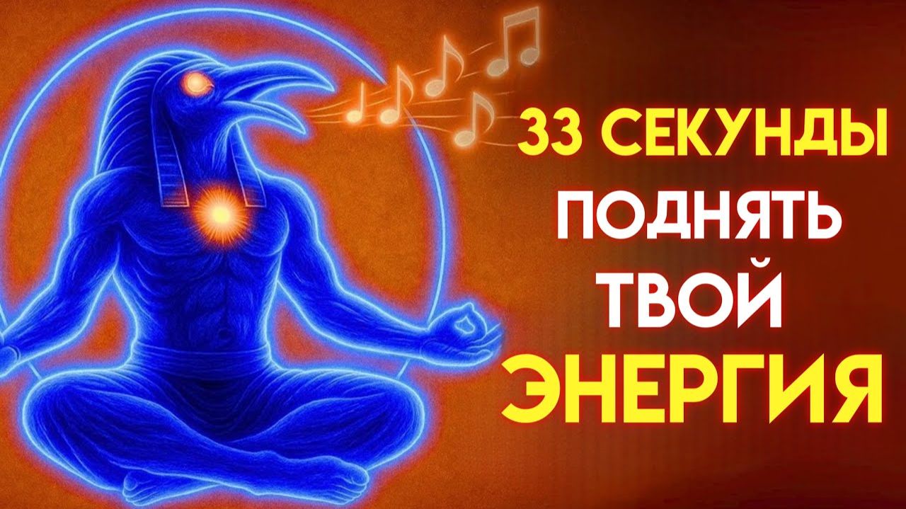 САМЫЙ ОПАСНЫЙ СЕКРЕТ Тота_ ПОЙТЕ 33 СЕКУНДЫ, И ВАША ЭНЕРГИЯ НИКОГДА НЕ БУДЕТ ПРЕЖНЕЙ