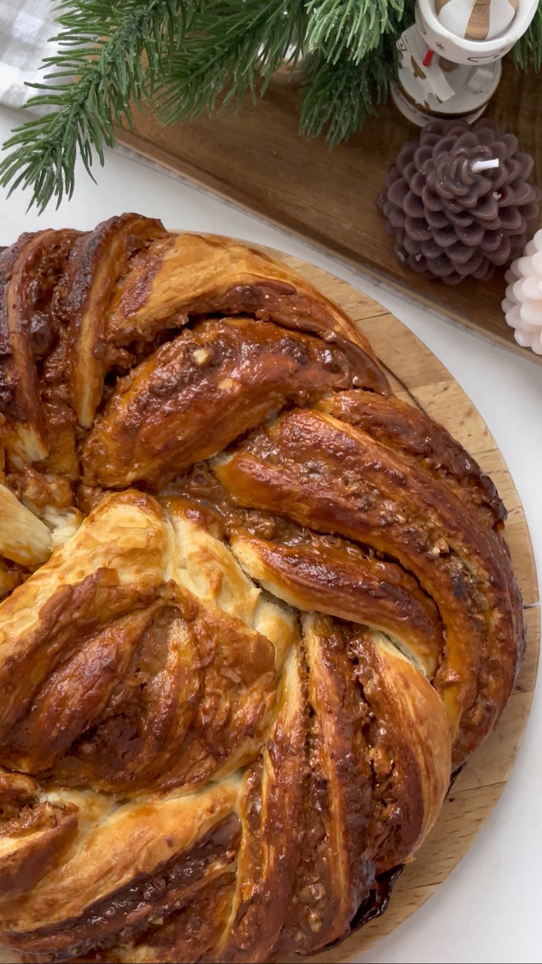 Хрустящая косичка из слоеного теста, простой рецепт, а результат 🤤🤤🤤