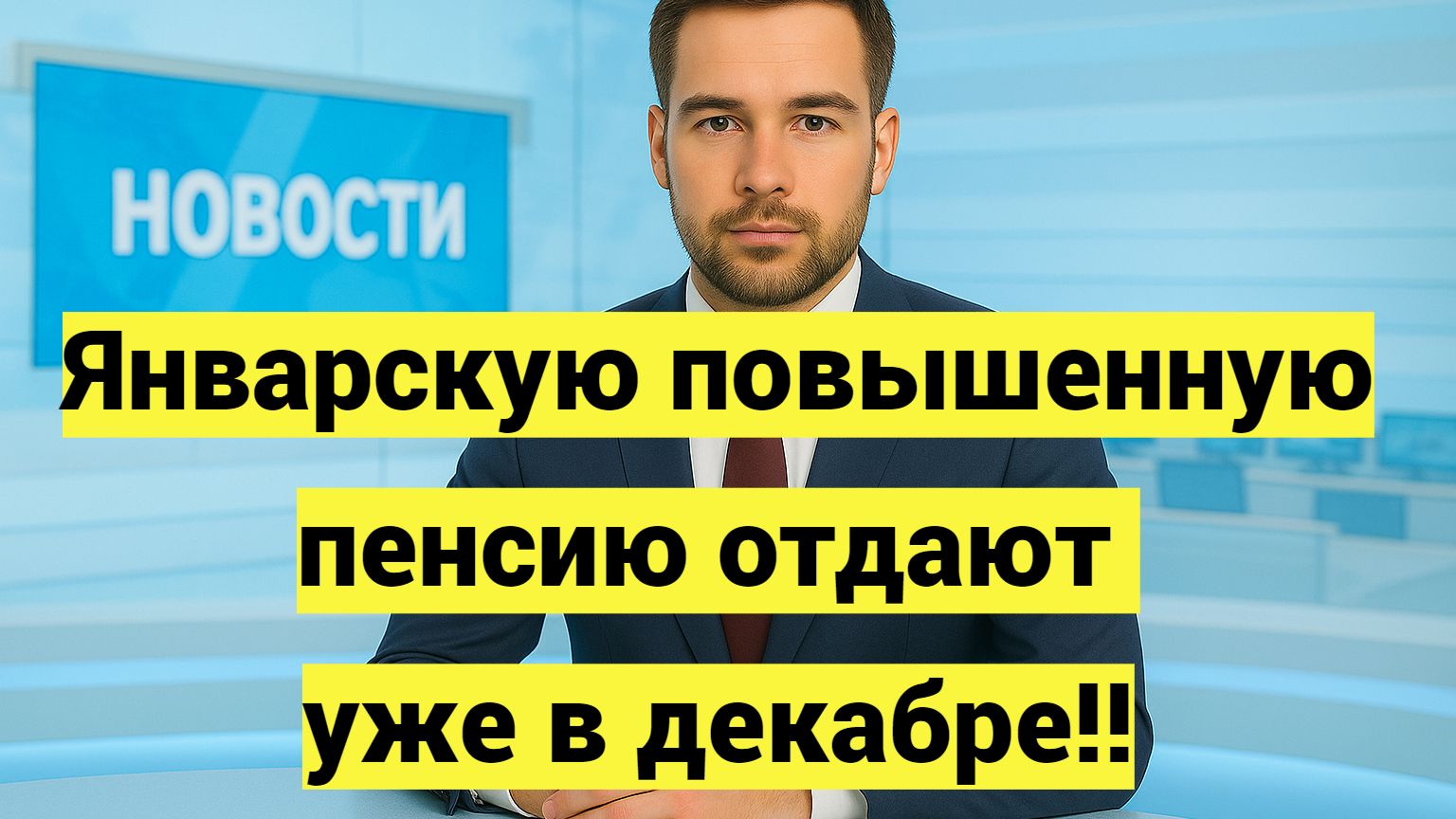 Январскую повышенную пенсию отдают уже в декабре