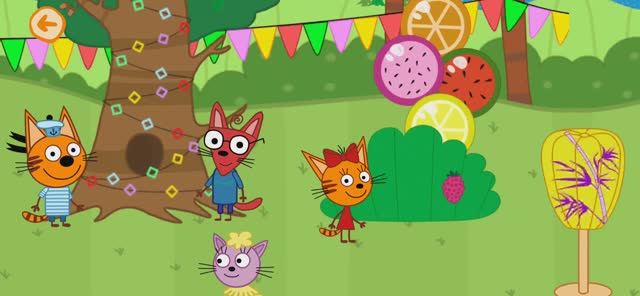 Три Кота Мультфильм День рождения Карамельки