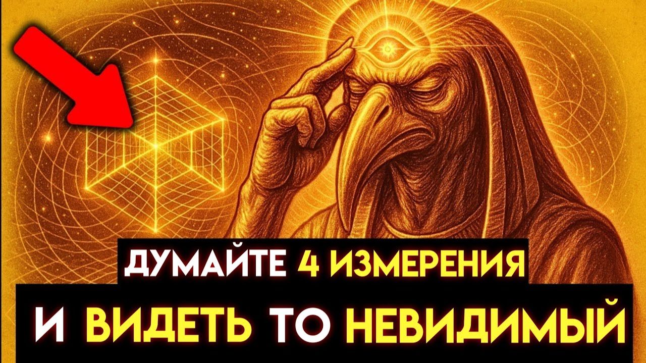 Мышление в формате 4D — это реальность, и Тот раскрыл, что это самый мощный способ создания реальнос