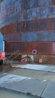 Ветер ломает металл толщиной 20мм