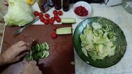 Салат Импровизация.. Вкусно, словами не описать..