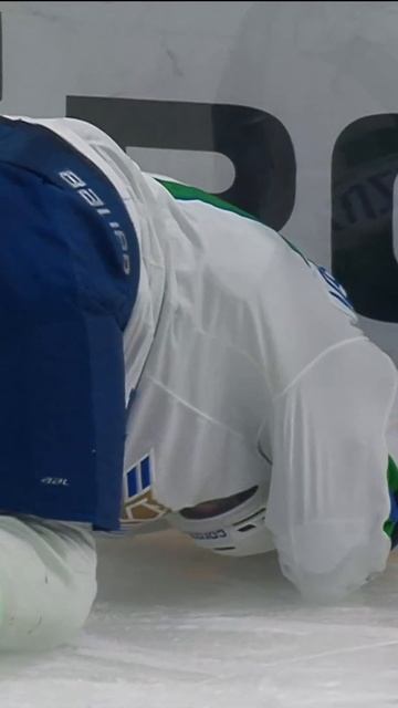 Вот падение 🫣 #КХЛ