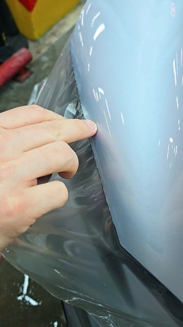 Мойка М3. Оклейка капота