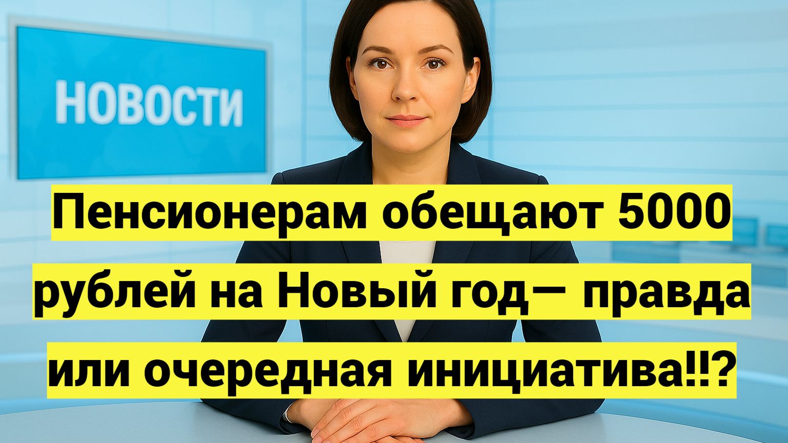 Ежегодная предновогодняя выплата пенсионерам 5000 рублей