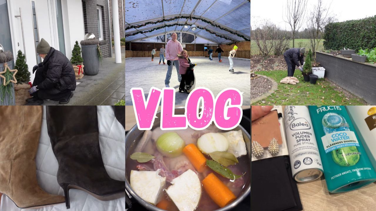 VLOG🇩🇪: КУРИЦА КАК ГОЛУБЬ🤣😅НАШЛА ЧТО ИСКАЛА😍👢ПОЕХАЛИ НА КАТОК⛸️