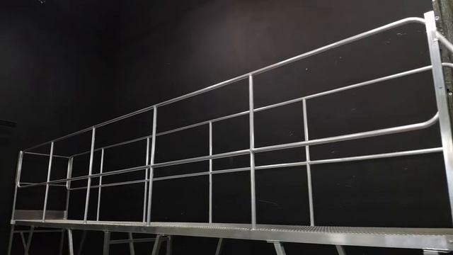 Эстакада досмотровая. Эстакада обслуживания.