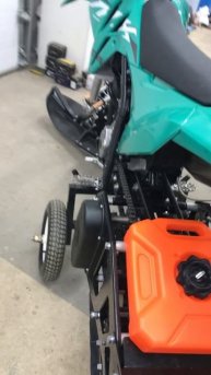 KOVE MX450 СНОУБАЙК собран! Комплект MONOTRACK 650