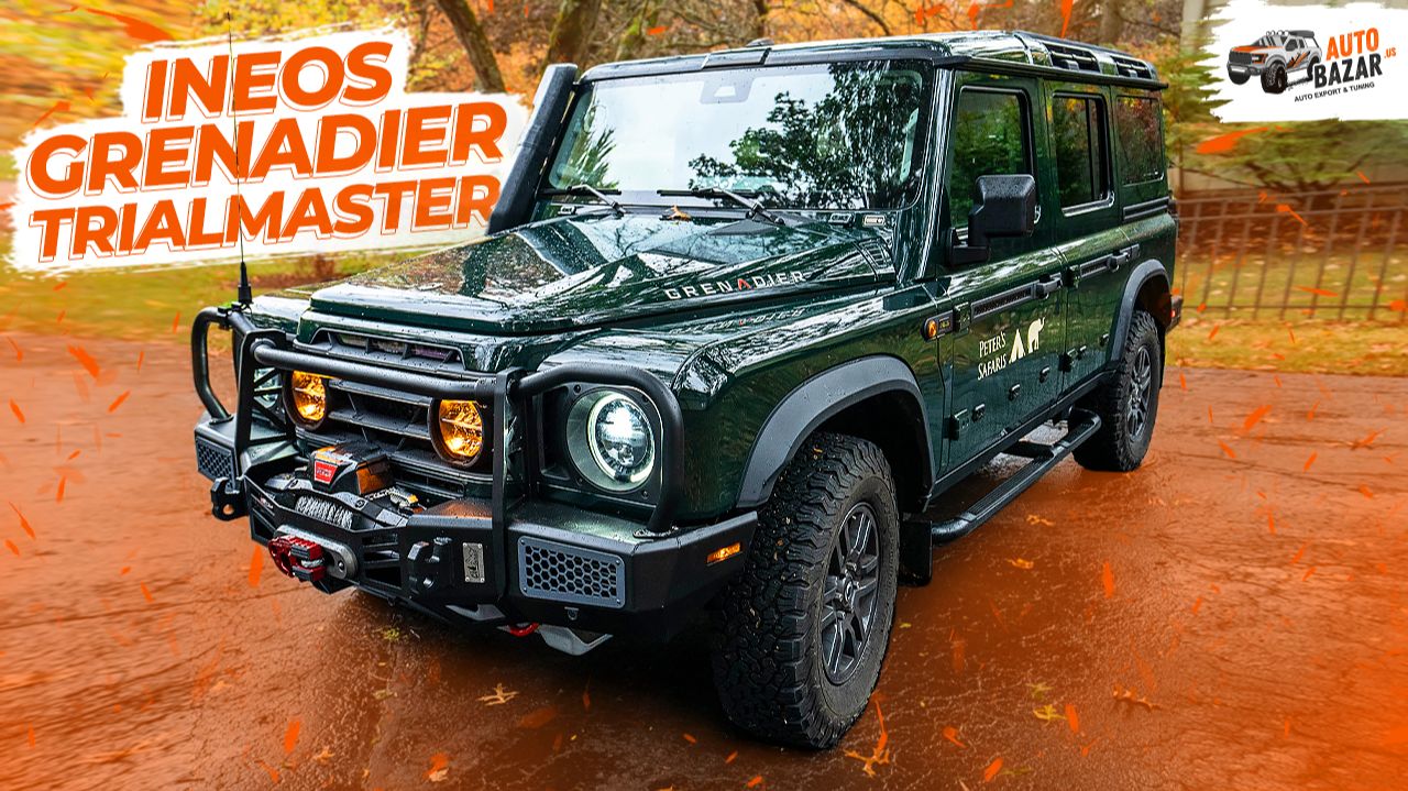 Настоящий олдскульный внедорожник! Большой обзор и тест-драйв Ineos Grenadier Trialmaster