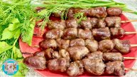 Утиные сердечки на шпажках + 2 маринада на выбор