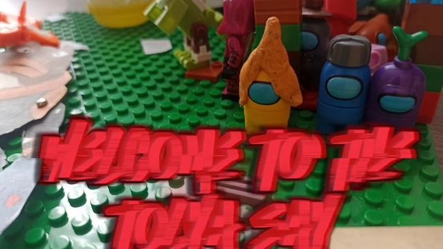 Lego Among Us 1 сезон 5 серия ЛИФТ ВЕСЕЛЬЯ Ход вперëд