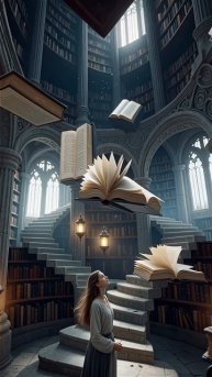 Сказочная библиотека: мир, полный волшебства и приключений.