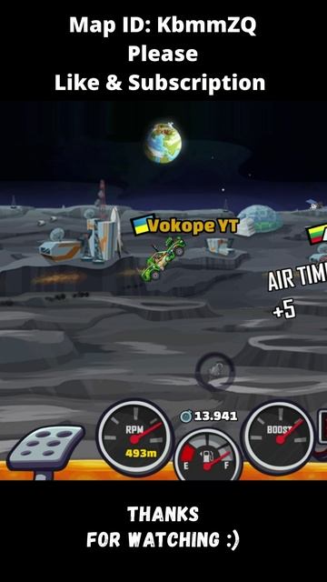 🎧 Is MUSCLE CAR The Best Today? 🎧 (Lava Jump II) - Hill Climb Racing 2 #shorts #hcr2