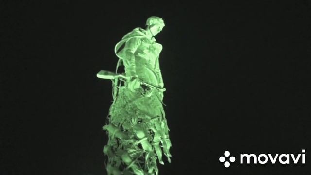 АРХИВ. Ржевский мемориал советскому солдату в ночное время