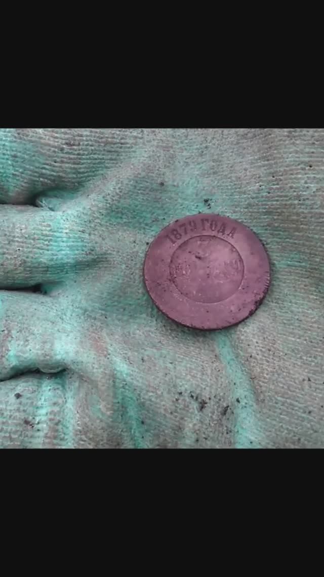 Монета 1879 года