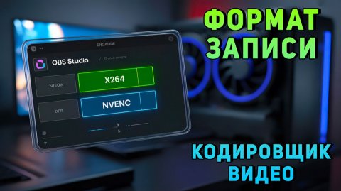 Как ПОМЕНЯТЬ ФОРМАТ ЗАПИСИ и КОДИРОВЩИК ВИДЕО в OBS Studio | Какой лучше ВЫБРАТЬ?