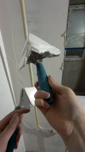 Шпатель коршун - создание углов