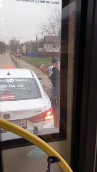 водитель автобуса психанул