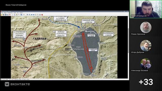 Евангельский синопсис. "Хождение по водам и урок мужества ученикам" Мф.14:22-34. 04.12.2025