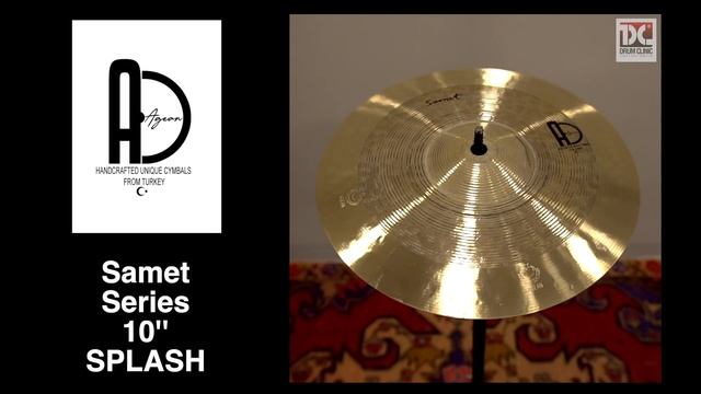 AGEAN CYMBALS SAMET 10 SPLASH