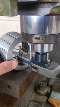 Фаска на фрезере: Внутреннее отверстие круглых труб