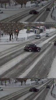 Досмотр багажника полицией.