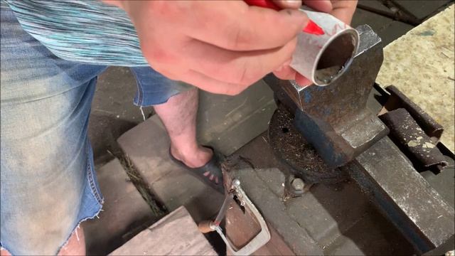 Бур по кирпичу из говна и палок