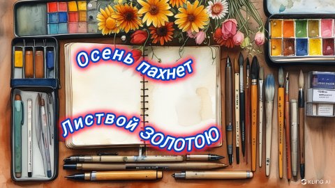 Нейро музыка "Осень пахнет листвой ЗОЛОТОЮ" на стихи поэта В. Коряковцева#нейро#музыка#стихи