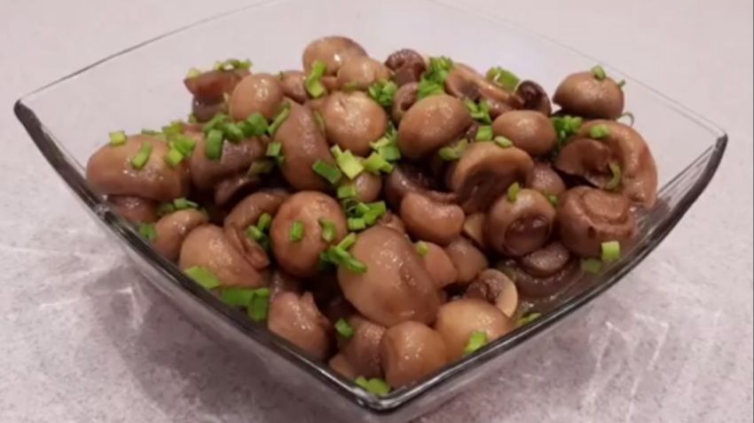 Шампиньоны, быстрый и вкусный способ маринования!