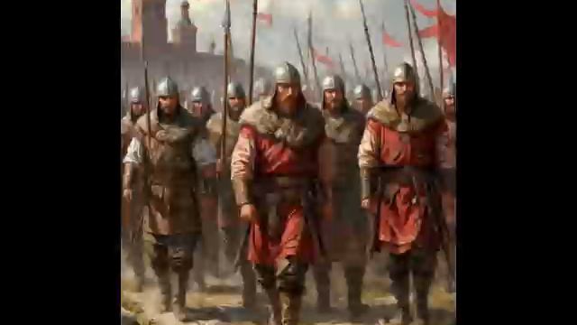 Поход славян на врага.