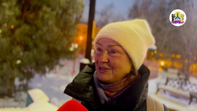 Хабаровский парк имени Гайдара сияет: город в предвкушении Нового года