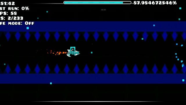 Я ПРОШЕЛ ЭТОТ АД | HILLLNIK NEVER CLEAR by HILLLNIKGD (еще както с 1 попытки)