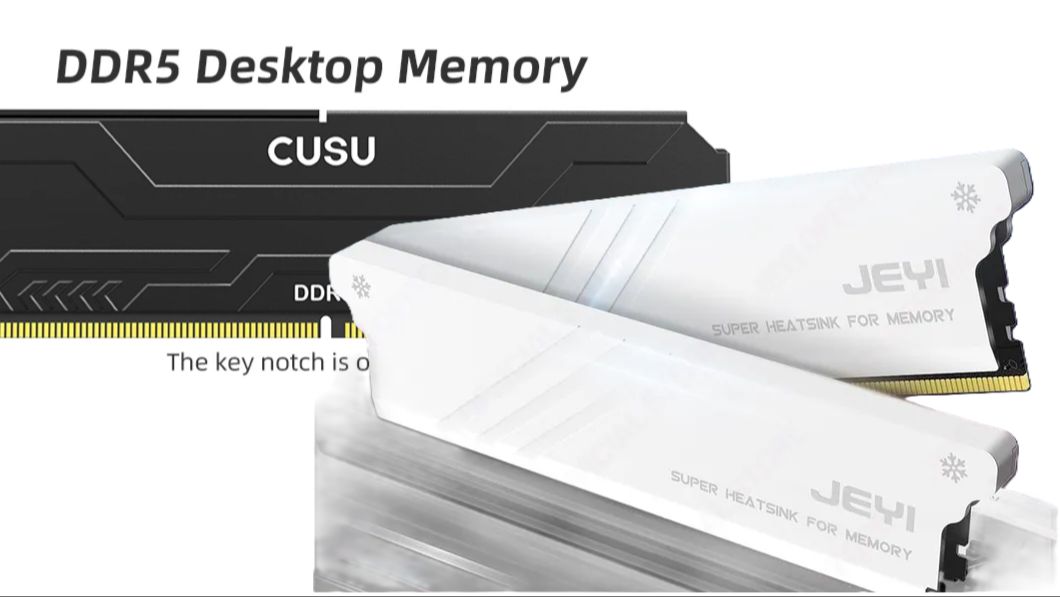 Замена радиаторов на памяти CUSU DDR5 - 6400cl32 (hynix A-die)