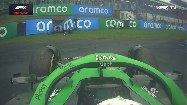 Аварии Пиастри, Хюлькенберга и Колапинто