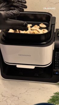 Простой ужин: гречка с грибочками