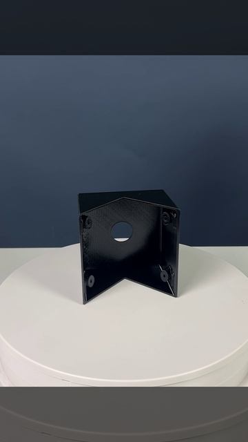 Кронштейн монтажный угловой малый (черный)