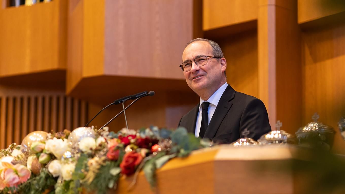 Богослужение первоапостола Жана-Люка Шнайдера 14.12.2025 Германия/Гамбург-Эппендорф, начало 12:00мск