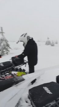 первый день на китайском сноубайке