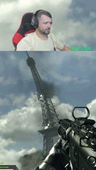 Падение Эйфелевой башни