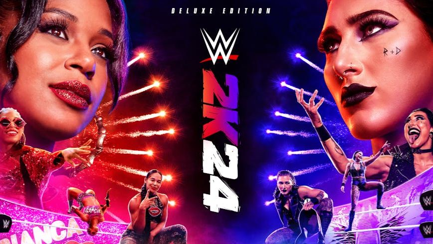 WWE 2k24 женский реслинг