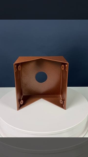 Кронштейн монтажный угловой большой (коричневый)