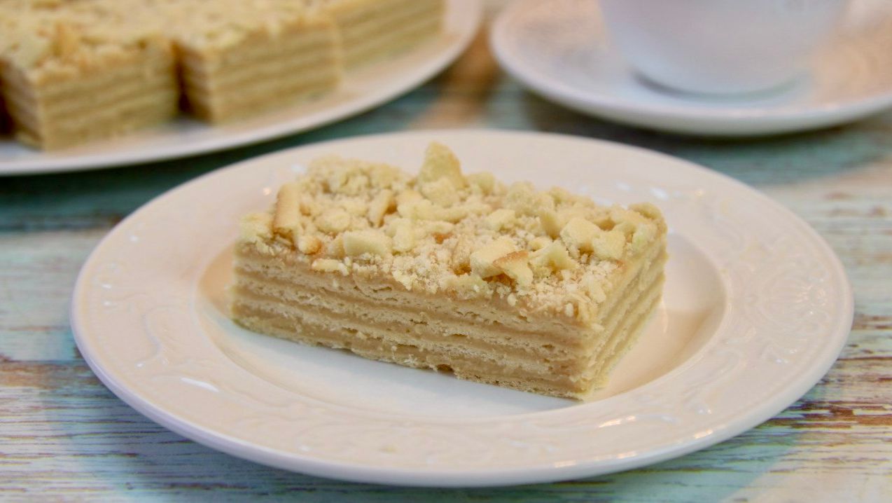 Пирожные "Карамельный Наполеон"