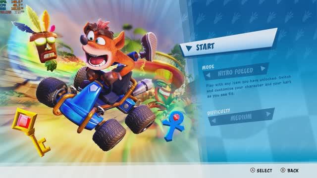 [SWITCH] Crash Team Racing Nitro-Fueled (2019) 60fps [Yuzu]
