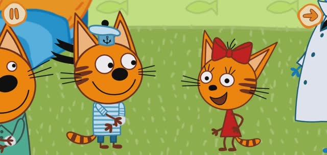 Три Кота Прививка для котяток