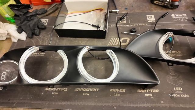 BMW 5 E39 1999. Тюнинг фар