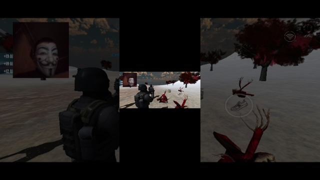 пытаемся спасти товарищей в игре про Scp.