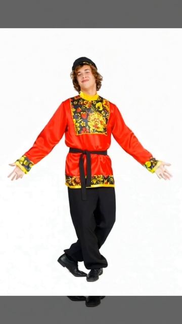 Фольклорный костюм Хохлома