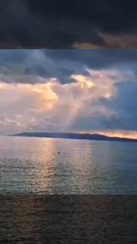 902.Зимнее море, зимнее небо..